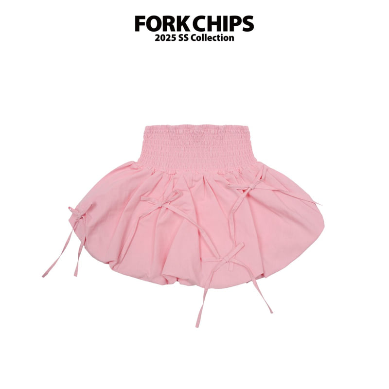 Fork Chips - Korean Children Fashion - #prettylittlegirls - Candy Balloon Skirt - 2