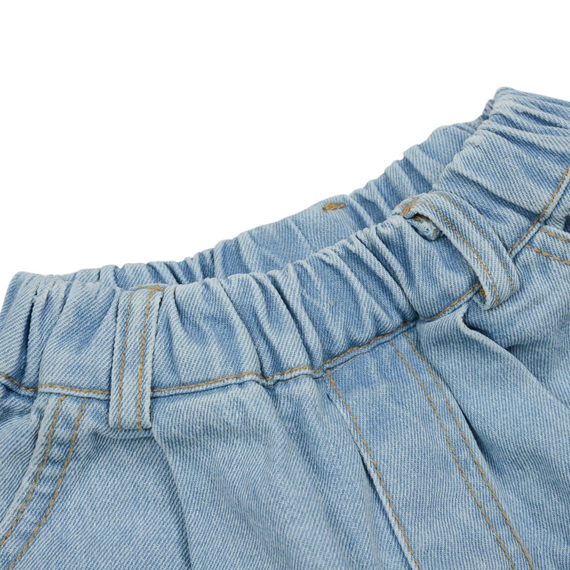 Fork Chips - Korean Children Fashion - #todddlerfashion - Drop Jeans - 4