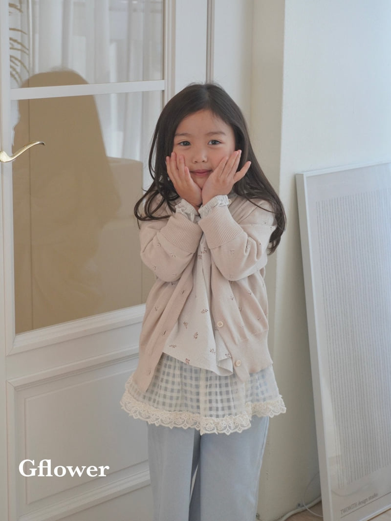 G Flower - Korean Children Fashion - #Kfashion4kids - Pattern Knit Cardigan - 2