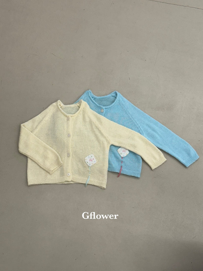 G Flower - Korean Children Fashion - #designkidswear - Patch Knit Cardigan - 9