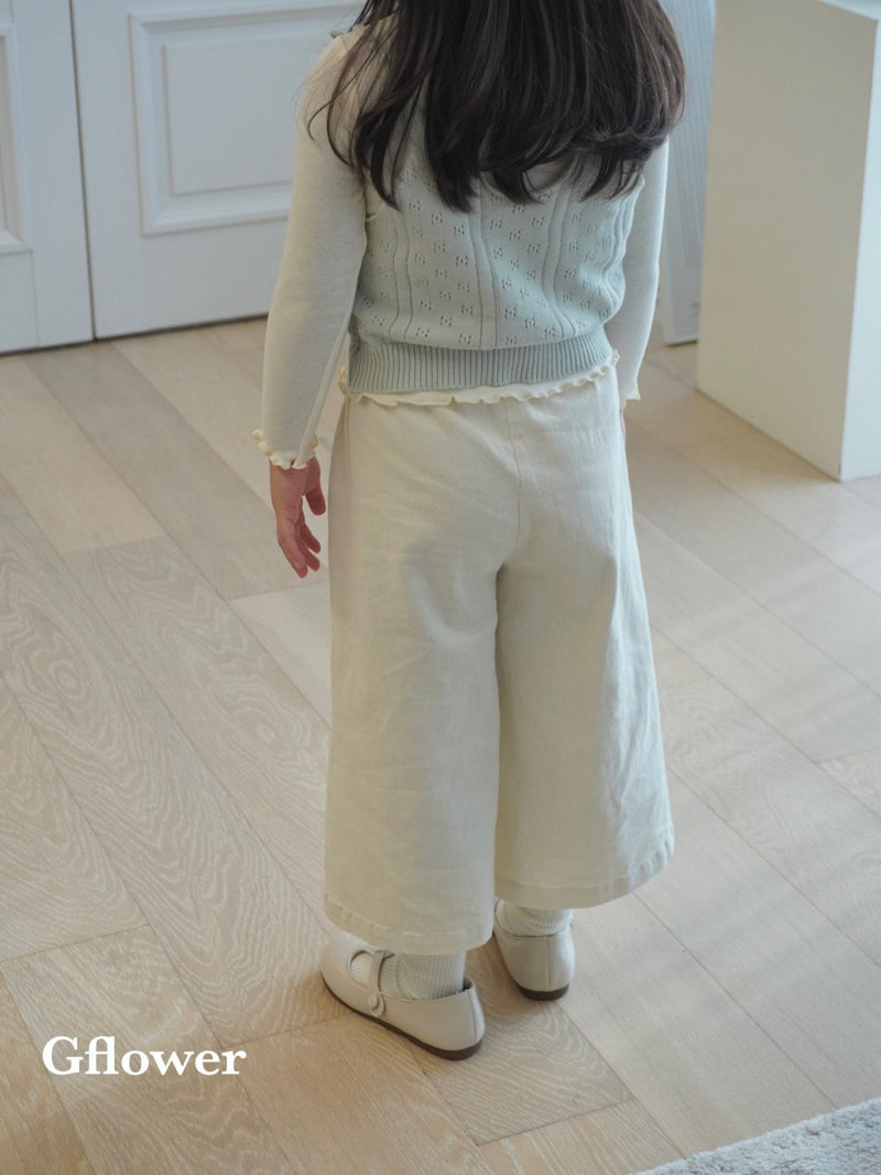 G Flower - Korean Children Fashion - #designkidswear - Button Pants