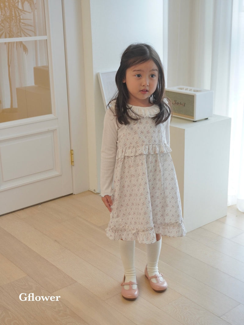 G Flower - Korean Children Fashion - #fashionkids - Flower One-piece - 3