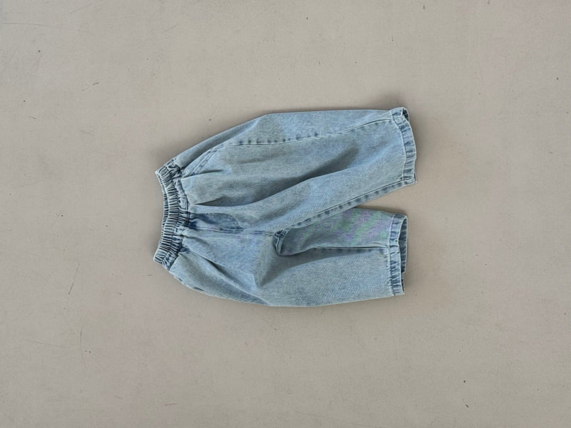 G Flower - Korean Children Fashion - #kidsstore - Denim Jogger Pants - 8