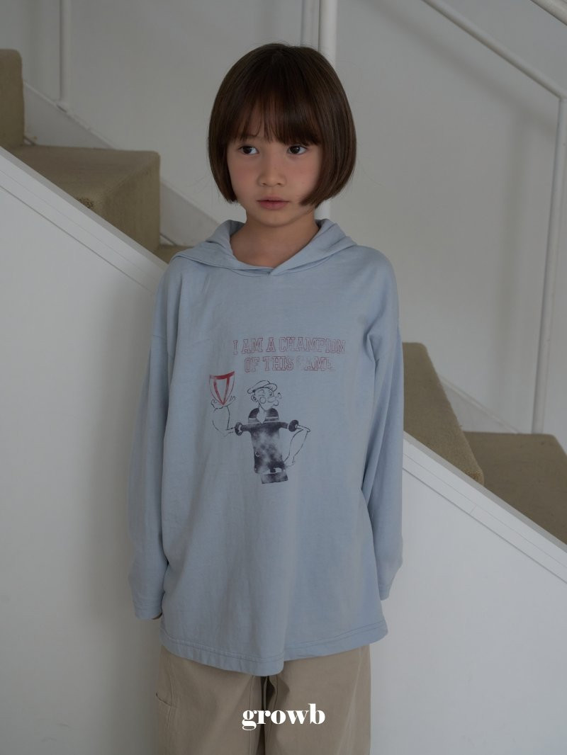 Grow B - Korean Children Fashion - #Kfashion4kids - Popeye Hoodie - 11