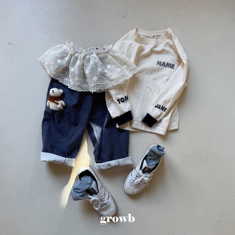 Grow B - Korean Children Fashion - #Kfashion4kids - Daisy Skirt - 3