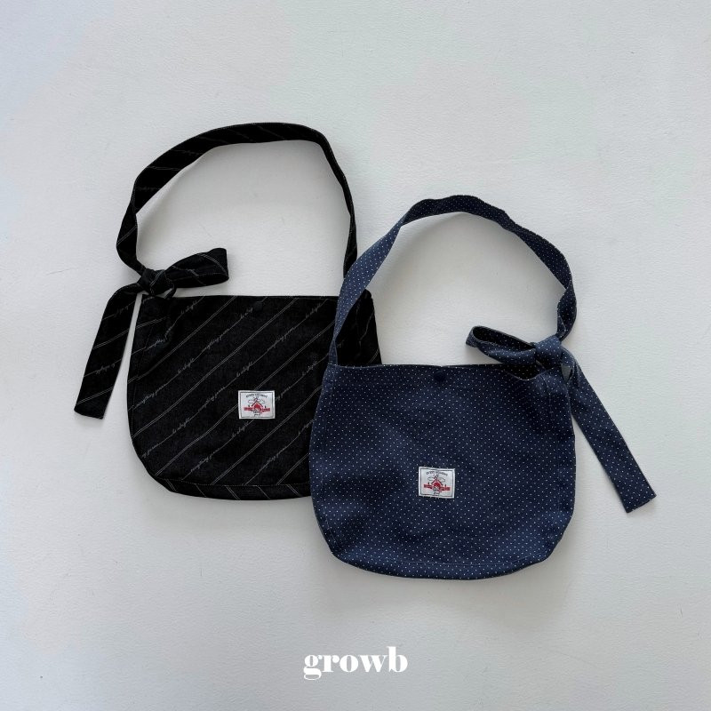 Grow B - Korean Children Fashion - #Kfashion4kids - Tie Cross Bag