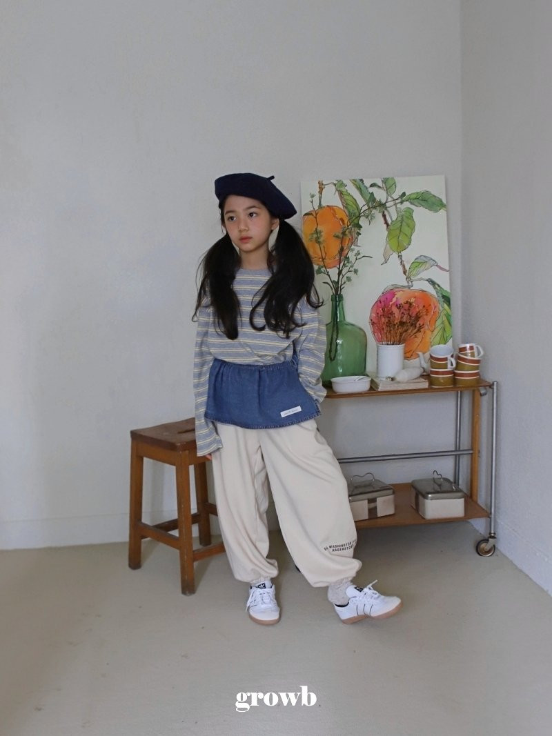 Grow B - Korean Children Fashion - #childofig - Address Jogger Pants - 10