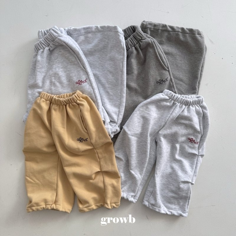 Grow B - Korean Children Fashion - #childofig - Place Pants - 7