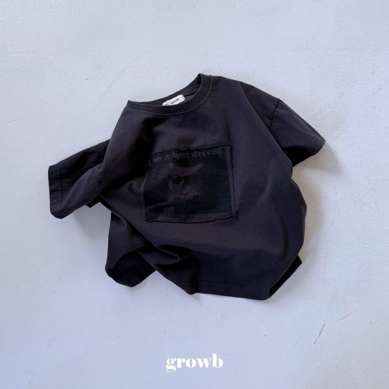 Grow B - Korean Children Fashion - #childofig - Driver Tee - 3