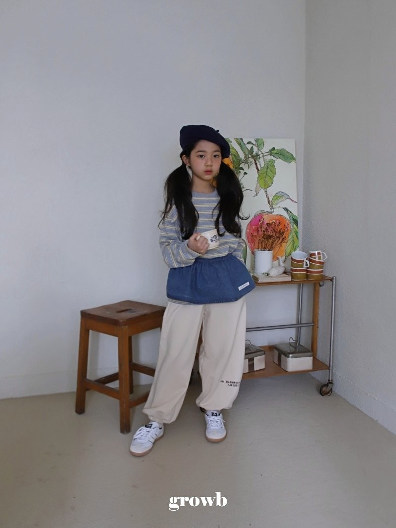 Grow B - Korean Children Fashion - #childrensboutique - Address Jogger Pants - 11