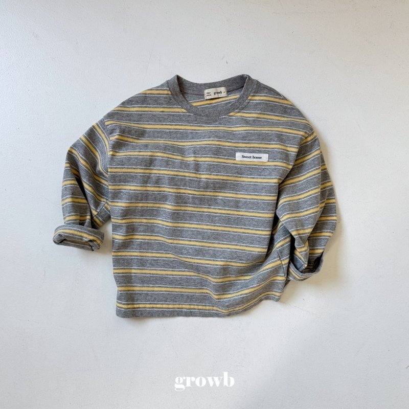 Grow B - Korean Children Fashion - #discoveringself - Sweet Home Tee - 3
