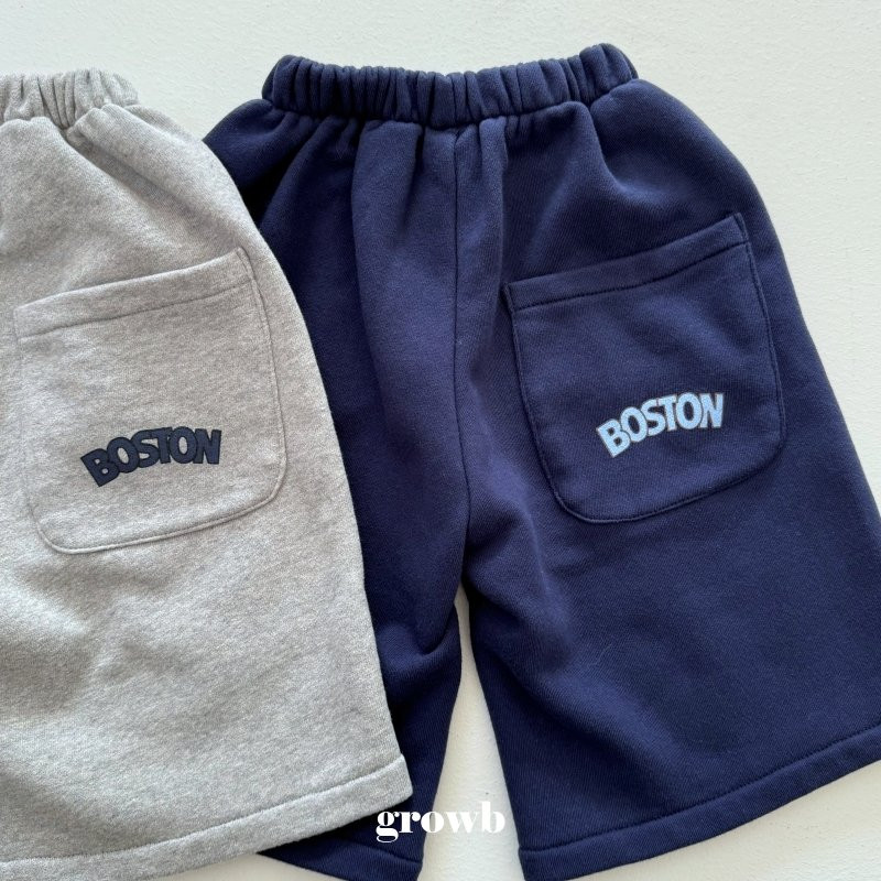 Grow B - Korean Children Fashion - #kidsshorts - Boston Pants - 3