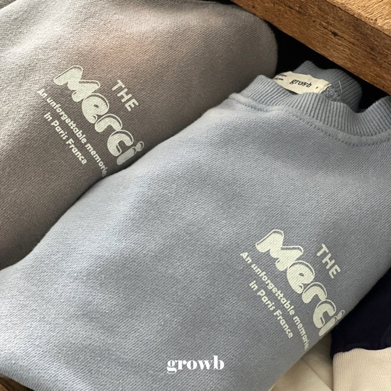 Grow B - Korean Children Fashion - #kidsshorts - Mercy Sweatshirts - 7