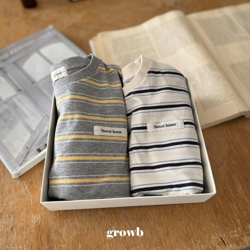 Grow B - Korean Children Fashion - #kidsstore - Sweet Home Tee - 6