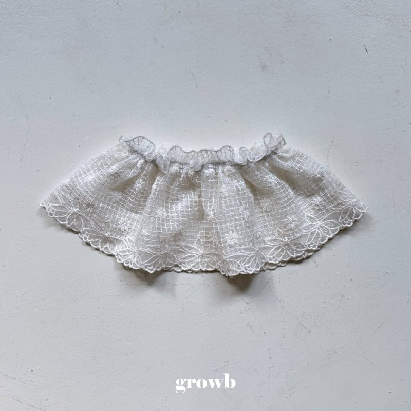 Grow B - Korean Children Fashion - #kidsstore - Daisy Skirt
