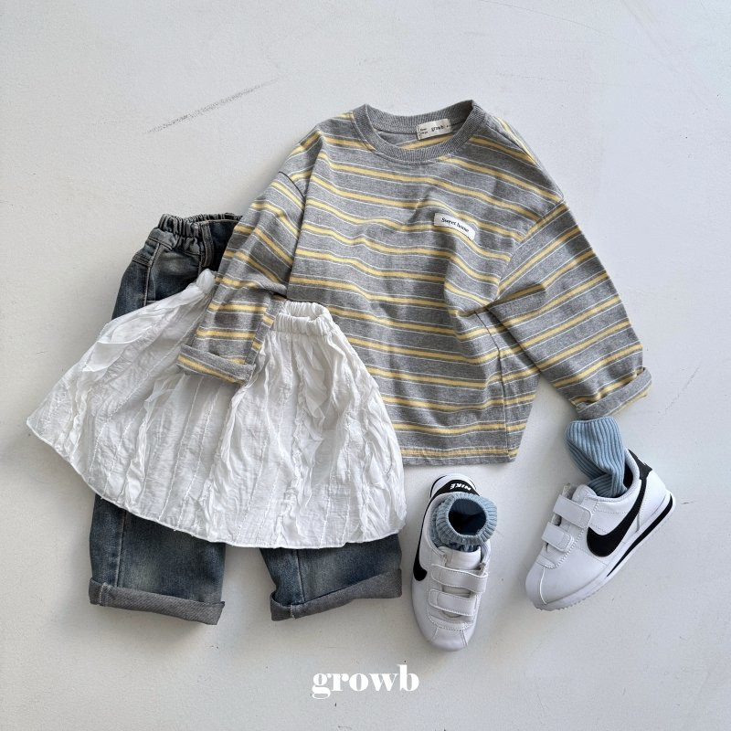 Grow B - Korean Children Fashion - #kidsstore - Swing Skirt - 4