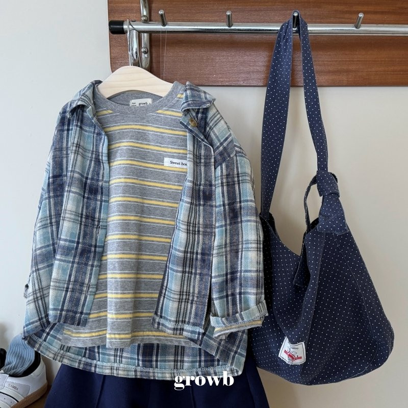 Grow B - Korean Children Fashion - #kidzfashiontrend - Sweet Home Tee - 7