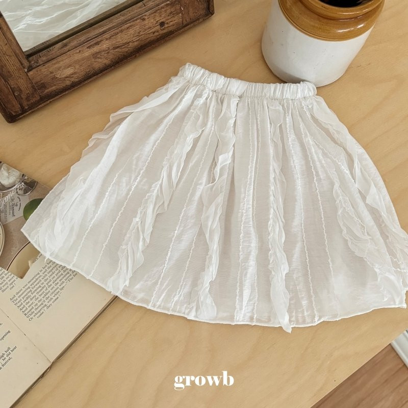 Grow B - Korean Children Fashion - #littlefashionista - Swing Skirt - 6