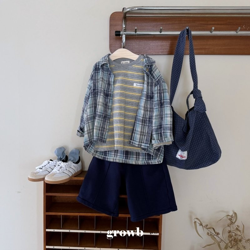 Grow B - Korean Children Fashion - #littlefashionista - Poster Shirt - 6