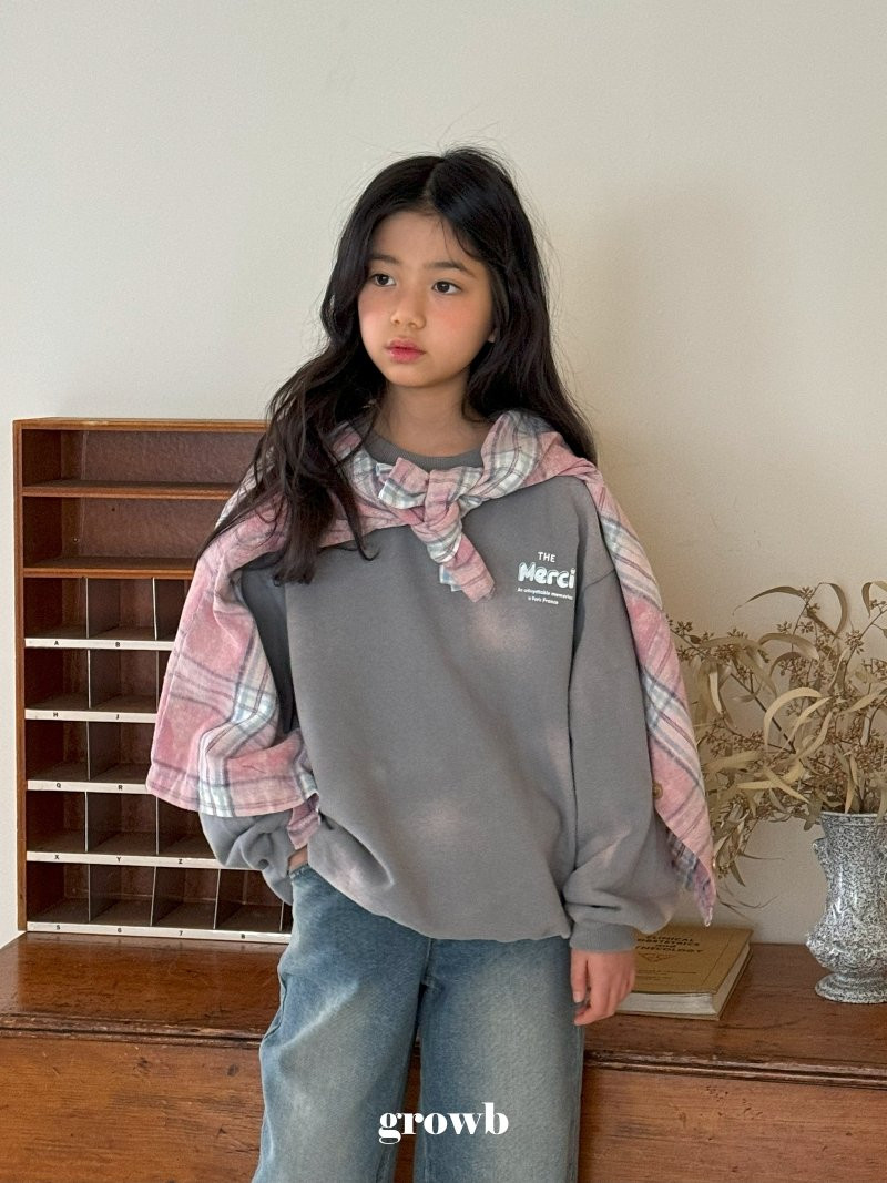 Grow B - Korean Children Fashion - #littlefashionista - Mercy Sweatshirts - 11