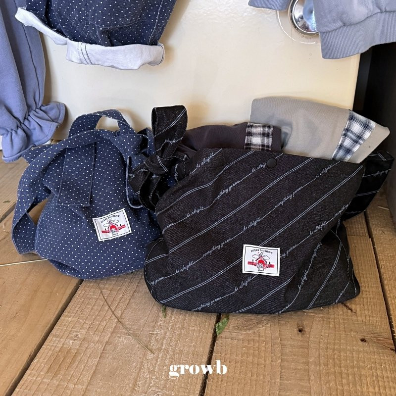 Grow B - Korean Children Fashion - #littlefashionista - Tie Cross Bag - 2