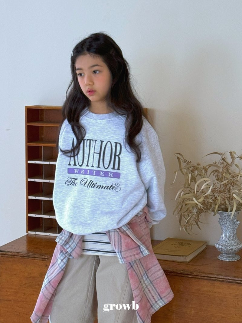 Grow B - Korean Children Fashion - #minifashionista - Other Sweatshirts - 10