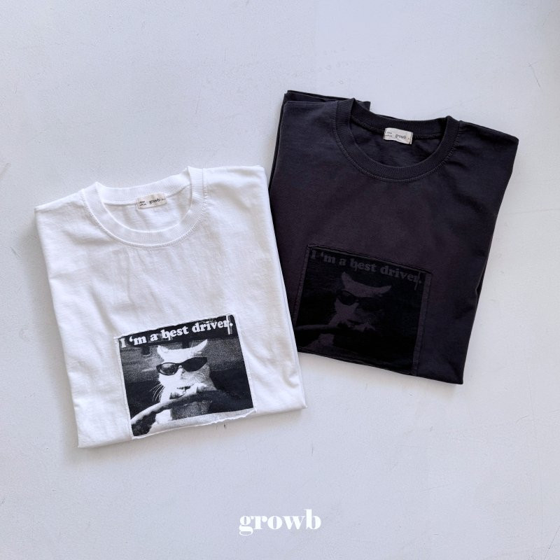 Grow B - Korean Children Fashion - #minifashionista - Driver Tee