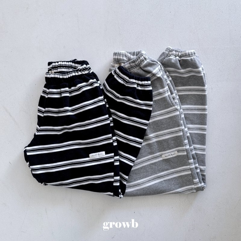 Grow B - Korean Children Fashion - #prettylittlegirls - Kohlrabi Jogger Pants - 8