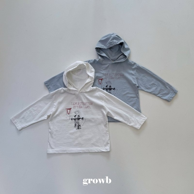 Grow B - Korean Children Fashion - #prettylittlegirls - Popeye Hoodie