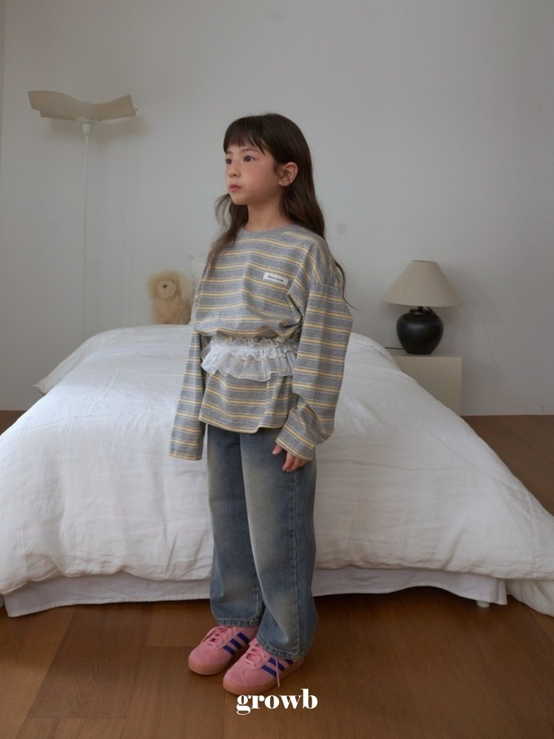 Grow B - Korean Children Fashion - #todddlerfashion - Lace Skirt - 12
