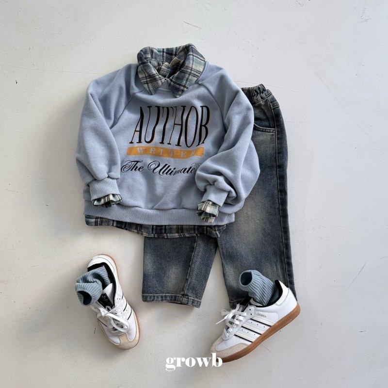 Grow B - Korean Women Fashion - #momslook - Adult Other Sweatshirts - 11