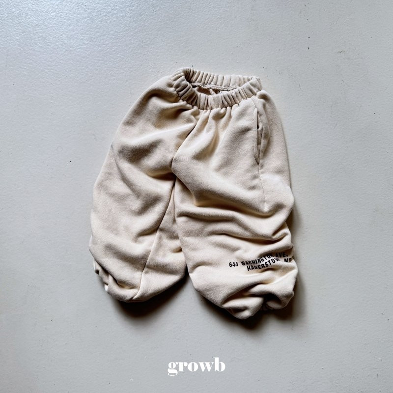 Grow B - Korean Women Fashion - #womensfashion - Adult Address Jogger Pants - 4