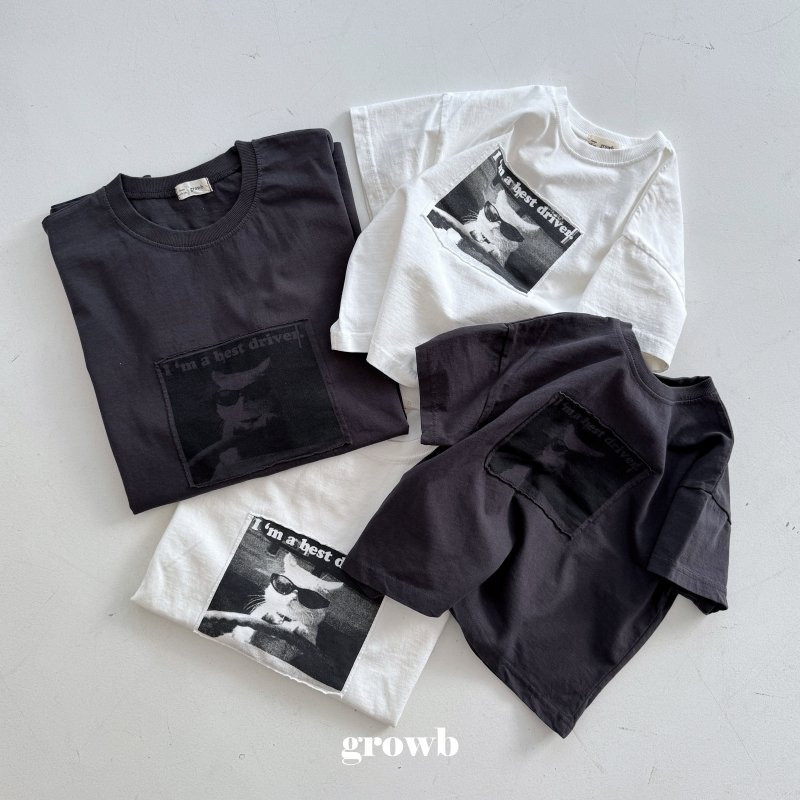 Grow B - Korean Women Fashion - #womensfashion - Adult Driver Tee - 4