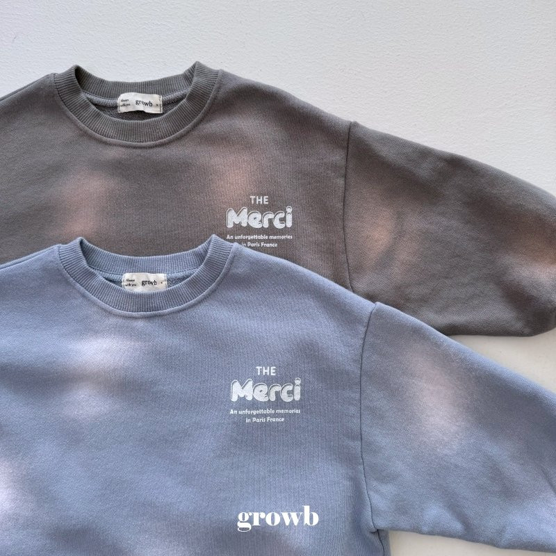 Grow B - Korean Women Fashion - #momslook - Adult Mercy Sweatshirts - 3