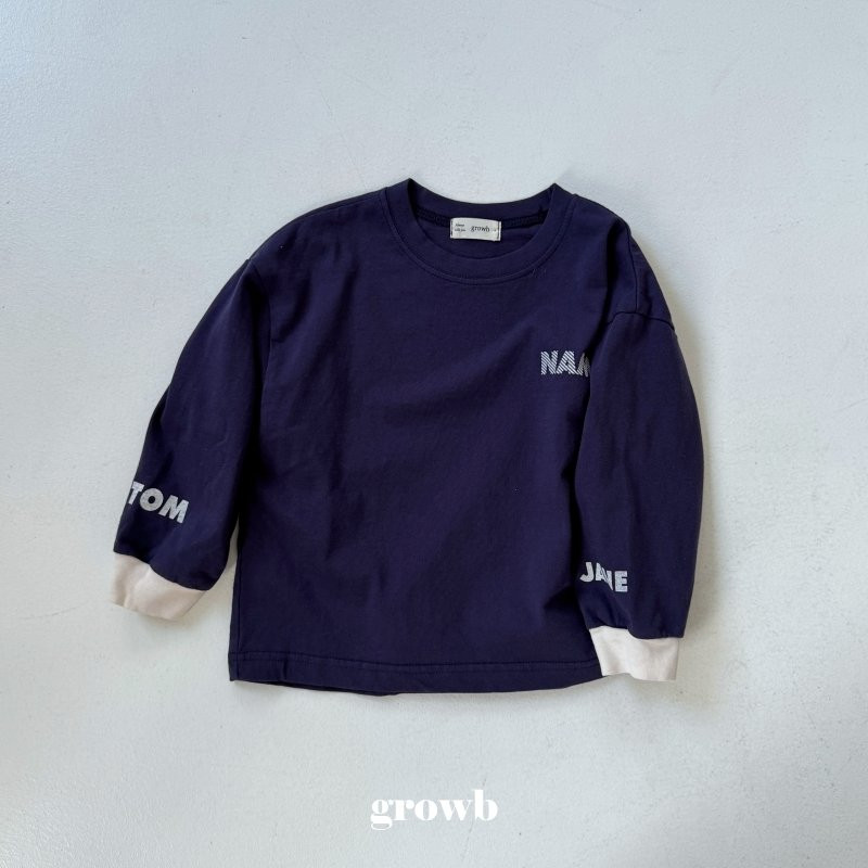 Grow B - Korean Women Fashion - #thelittlethings - Adult Name Tee - 2