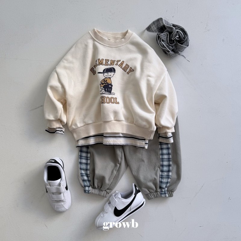 Grow B - Korean Women Fashion - #womensfashion - Adult Check Jogger Pants - 10