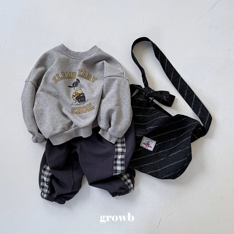 Grow B - Korean Women Fashion - #womensfashion - Adult Check Jogger Pants - 6