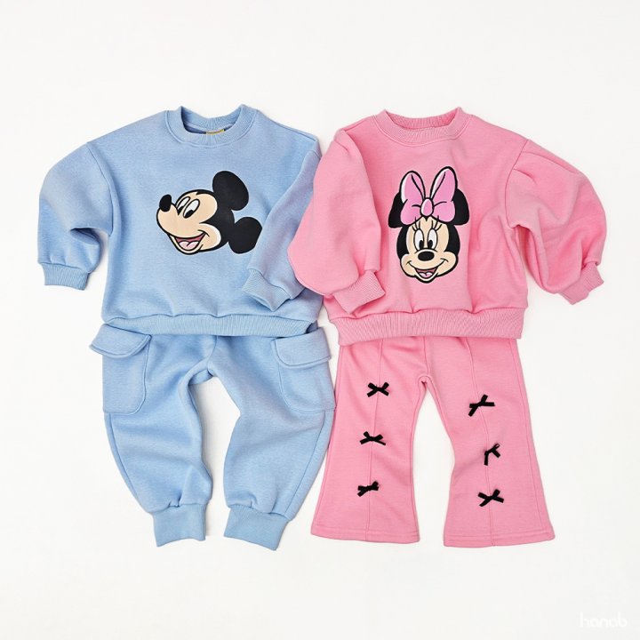 Hanab - Korean Children Fashion - #stylishchildhood - Basic D Top Bottom Set