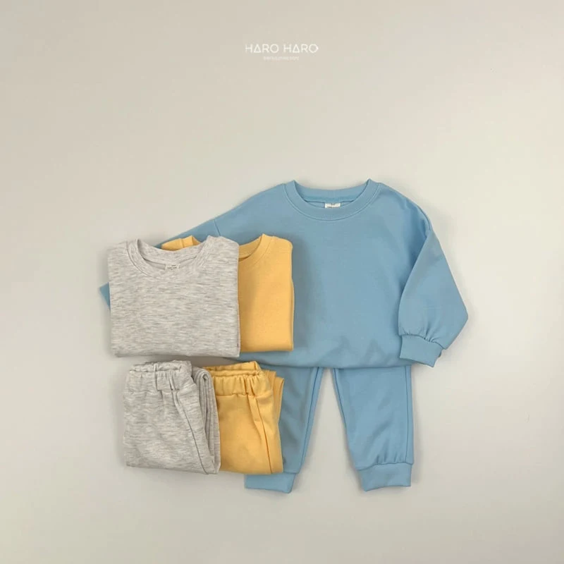 Haro Haro - Korean Children Fashion - #Kfashion4kids - Romeo Top Bottom Set - 9