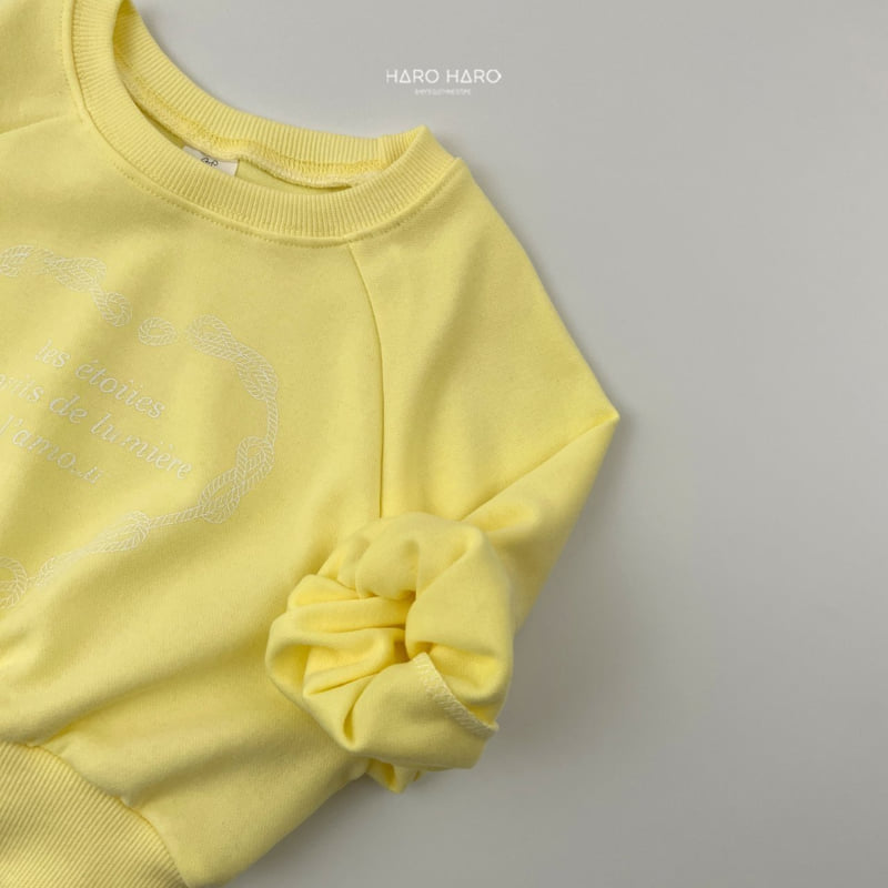 Haro Haro - Korean Children Fashion - #Kfashion4kids - Chain Heart Sweatshirts - 7