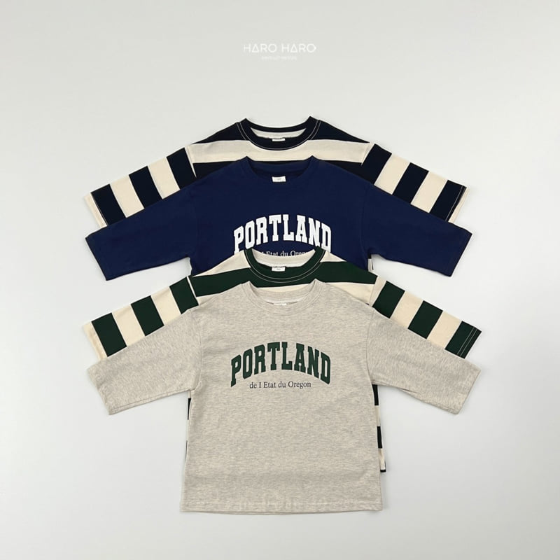 Haro Haro - Korean Children Fashion - #Kfashion4kids - Portland Tee Set - 3