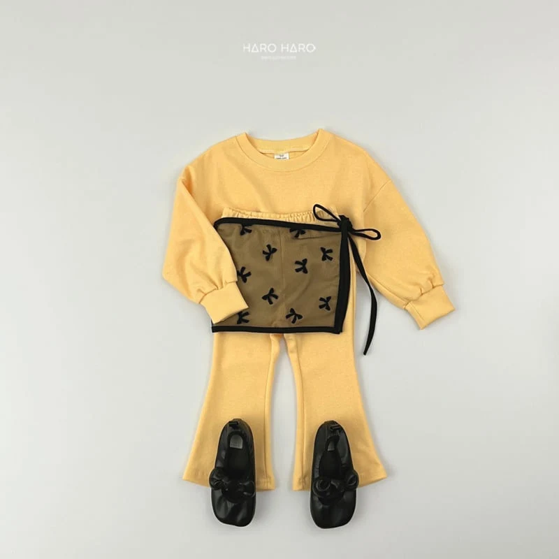 Haro Haro - Korean Children Fashion - #Kfashion4kids - Ribbon Embroidery Wrap Skirt - 9