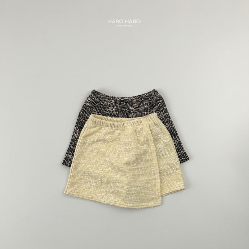Haro Haro - Korean Children Fashion - #Kfashion4kids - Ellis Wrap Skirt Pants - 3