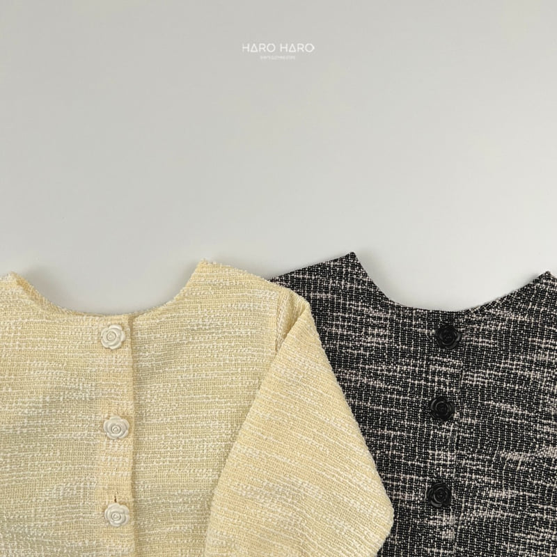 Haro Haro - Korean Children Fashion - #childofig - Coco Tweed Jacket - 6
