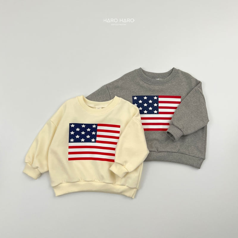 Haro Haro - Korean Children Fashion - #childofig - Star Sweatshirts - 3
