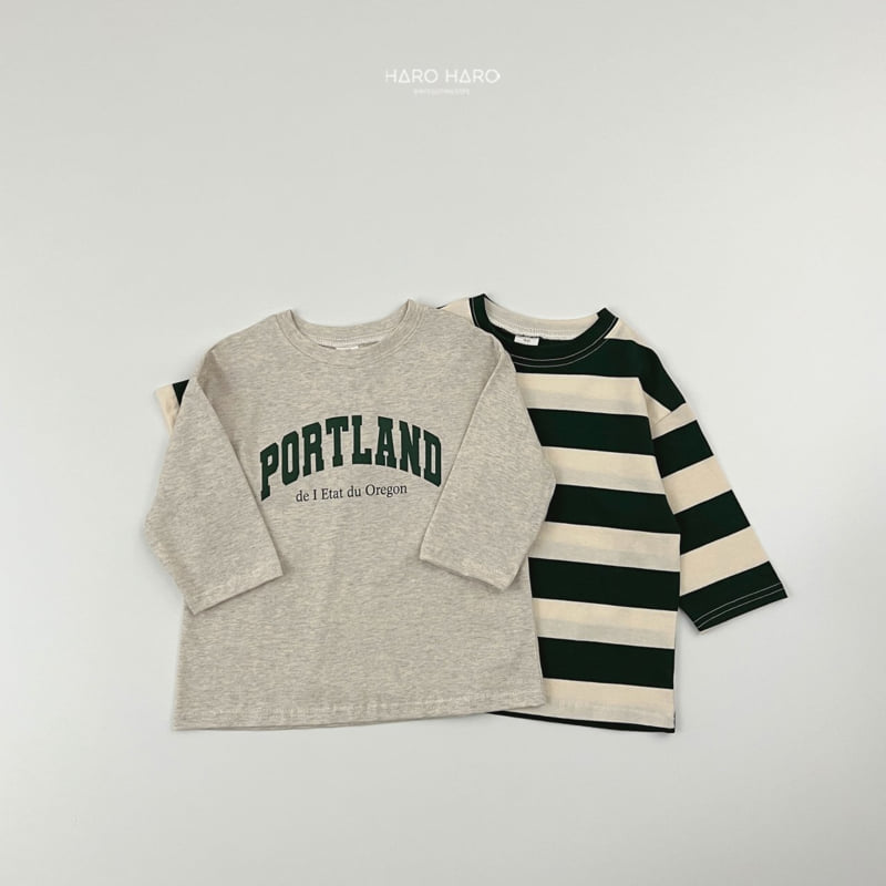 Haro Haro - Korean Children Fashion - #childofig - Portland Tee Set - 11