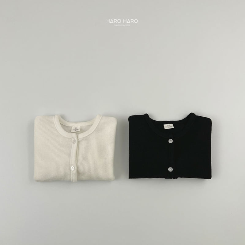 Haro Haro - Korean Children Fashion - #childofig - Oreo Knit Cardigan Set - 9