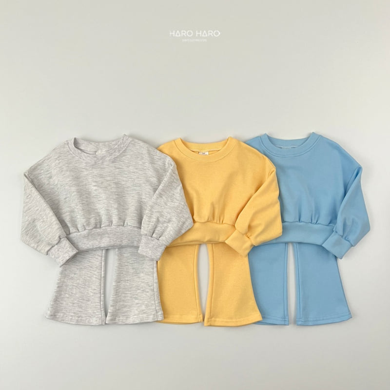 Haro Haro - Korean Children Fashion - #childofig - Juliet Crop Top Bottom Set - 5