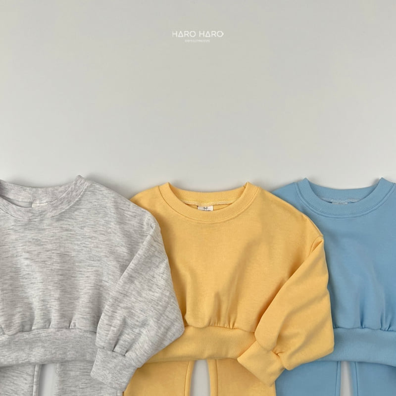 Haro Haro - Korean Children Fashion - #childofig - Juliet Crop Top Bottom Set - 6