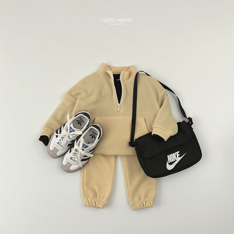 Haro Haro - Korean Children Fashion - #childofig - Crayon Knit Top Bottom Set - 12